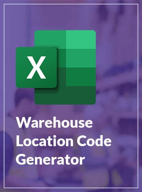 Warehouse Location Code Generator