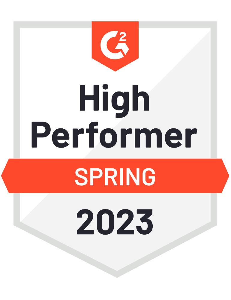 G2 High Performer 2023 Spring