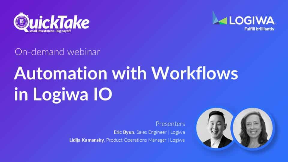 Automation with Workflows in Logiwa IO