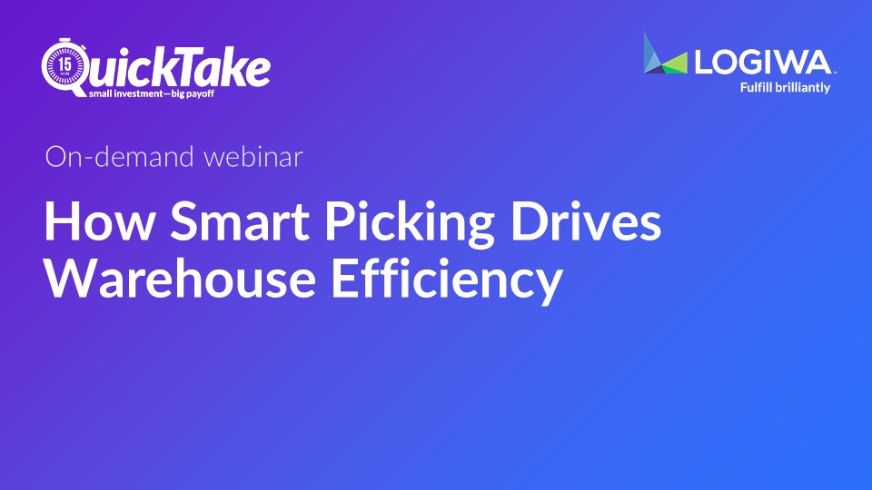 How Smart Picking Drives Warehouse Efficiency