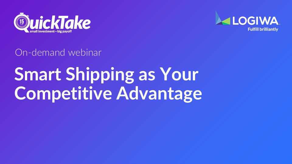 Smart Shipping as Your Competitive Advantage